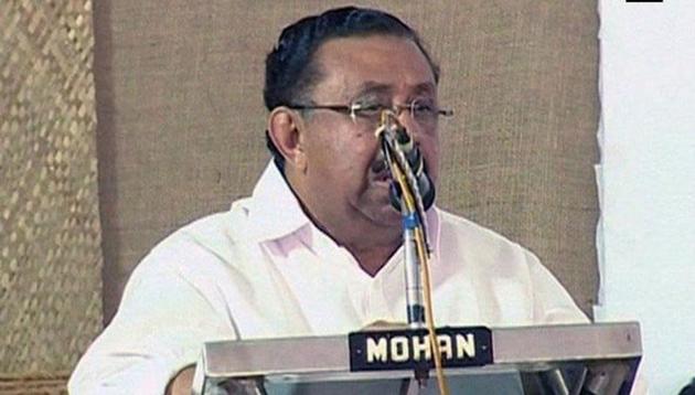 Congress leader MM Hassan, who took over as interim president of the Kerala Pradesh Congress Committee (KPCC), said menstruation was impure and women should not enter places of worship during that time.(ANI Twitter) Congress leader MM Hassan, who took over as interim president of the Kerala Pradesh Congress Committee (KPCC), said menstruation was impure and women should not enter places of worship during that time.(ANI Twitter)