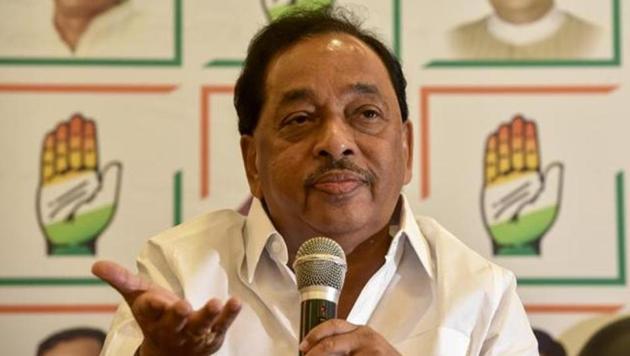 Sources close to Narayan Rane say he is in touch with top brass of the BJP and also trying to build bridges with the Shiv Sena leadership.(HT File Photo)