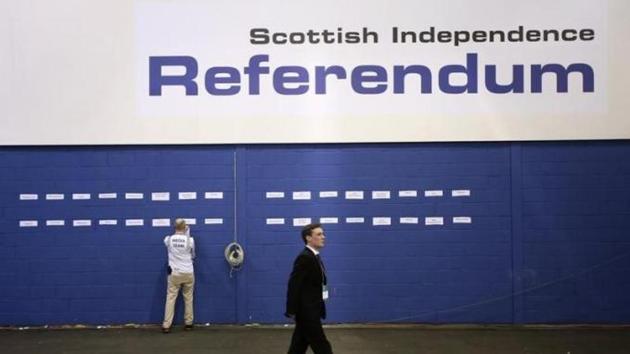 The British government said on Tuesday it would not be entering into negotiations on the Scottish government’s proposal to hold a new independence referendum in late 2018 or early 2019.(Reuters File Photo)