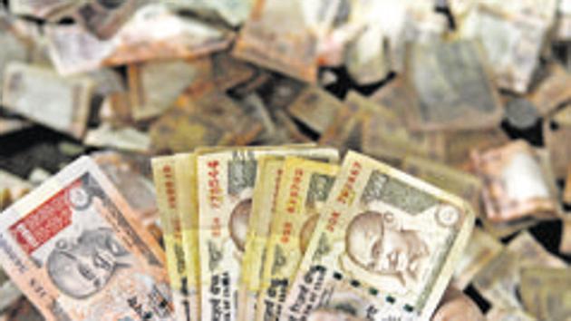 In April 2012, on the auspicious ‘Sri Rama Navami’ day, the hundi had received the biggest single day cash offerings of Rs 5.73 crore.(HT File Photo) In April 2012, on the auspicious ‘Sri Rama Navami’ day, the hundi had received the biggest single day cash offerings of Rs 5.73 crore.(HT File Photo)
