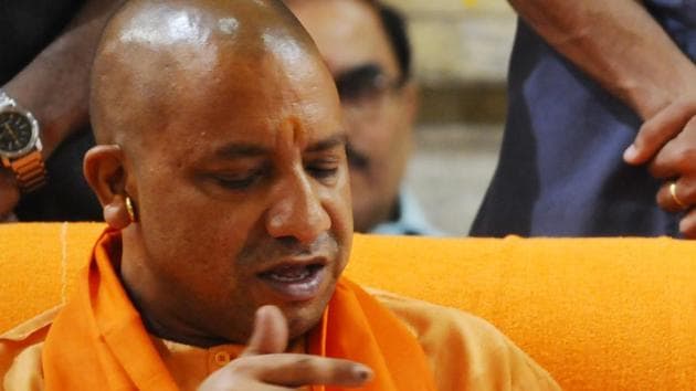 Adityanath says those who respect the law and the Constitution should not be apprehensive about his government’s tough measures (Deepak Gupta/ Hindustan Times) Adityanath says those who respect the law and the Constitution should not be apprehensive about his government’s tough measures (Deepak Gupta/ Hindustan Times)
