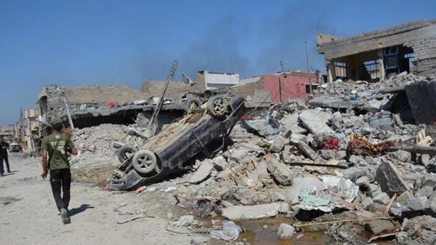 Over 300 civilians have been killed since last month in an offensive against the Islamic State group in western Mosul, the UN said. (Reuters Photo) Over 300 civilians have been killed since last month in an offensive against the Islamic State group in western Mosul, the UN said. (Reuters Photo)