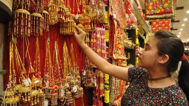 Durga Puja and Ram Lila form significant parts of the Chaitra Navaratri celebrations. (Pardeep Pandit/HT Photo)