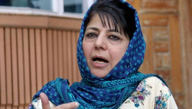 The by-elections for two Lok Sabha seats in Kashmir Valley will be an acid test for chief minister Mehbooba Mufti who heads the PDP-BJP government in Jammu and Kashmir.(PTI) The by-elections for two Lok Sabha seats in Kashmir Valley will be an acid test for chief minister Mehbooba Mufti who heads the PDP-BJP government in Jammu and Kashmir.(PTI)