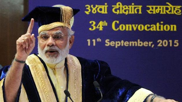 Prime Minister Narendra Modi will burn the midnight oil on April 1 to motivate thousands of aspiring innovators. (HT File Photo) Prime Minister Narendra Modi will burn the midnight oil on April 1 to motivate thousands of aspiring innovators. (HT File Photo)