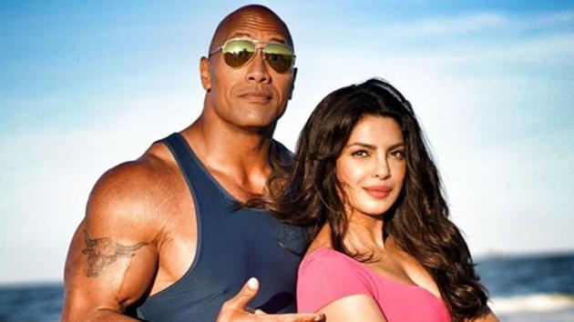Dwayne Johnson and Priyanka Chopra will play adversaries in Baywatch.