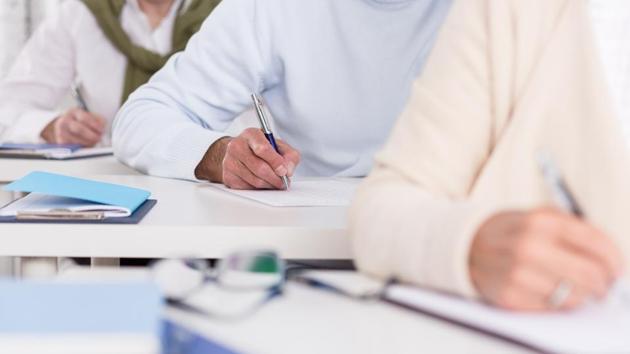 Stay calm, try to answer difficult questions first and if you can’t solve one, move on to another and return to it after you have completed the paper. (Getty Images/iStockphoto) Stay calm, try to answer difficult questions first and if you can’t solve one, move on to another and return to it after you have completed the paper. (Getty Images/iStockphoto)