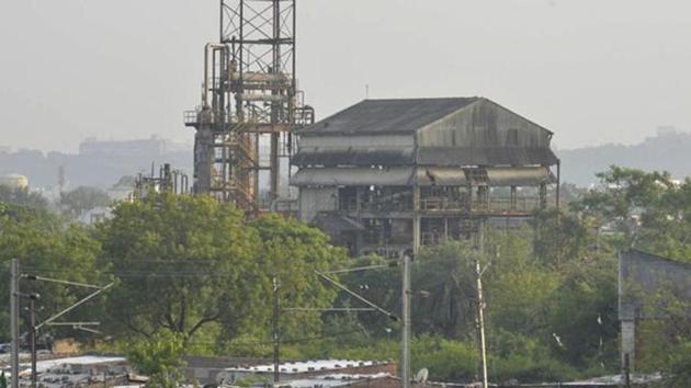 Union Carbide plant in Bhopal.(Mujeeb Faruqui/HT) Union Carbide plant in Bhopal.(Mujeeb Faruqui/HT)