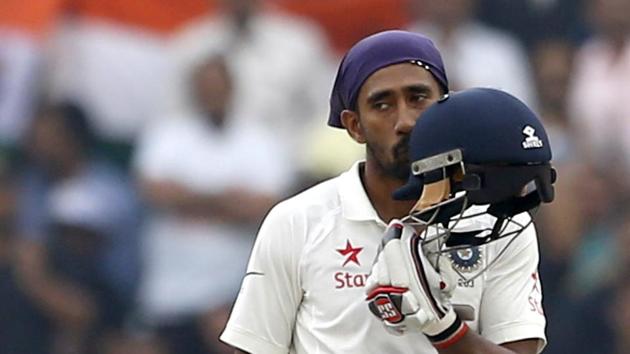 Wriddhiman Saha said he will have no problem playing under Glenn Maxwell in the IPL despite the controversies in the India-Australia series.(AP)