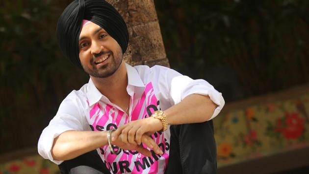 Actor-singer Diljit Dosanjh was in the Capital for the promotion of his film.(Manoj Verma/HT Photo)