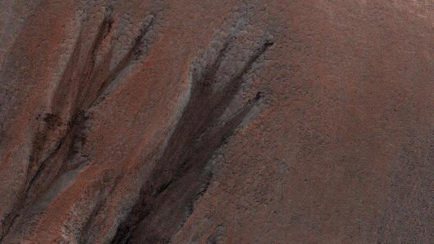 With a resolution of about six metres per pixel in images of the Martian surface, the MRO has provided a library of images now covering 99.1% of Mars. (Twitter/@HiRISE) With a resolution of about six metres per pixel in images of the Martian surface, the MRO has provided a library of images now covering 99.1% of Mars. (Twitter/@HiRISE)