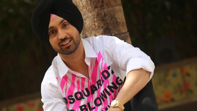 Singer-actor Diljit Dosanjh says he is a fan of lot of celebrities but nothing beats his love for Kylie Jenner.(Manoj Verma/HT Photo)