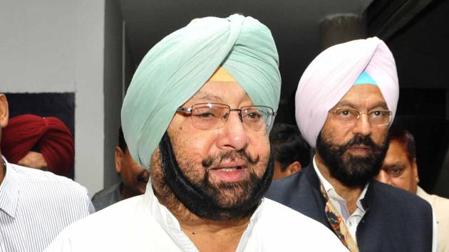 Punjab chief minister Captain Amarinder Singh.(Keshav Singh/HT Photo) Punjab chief minister Captain Amarinder Singh.(Keshav Singh/HT Photo)