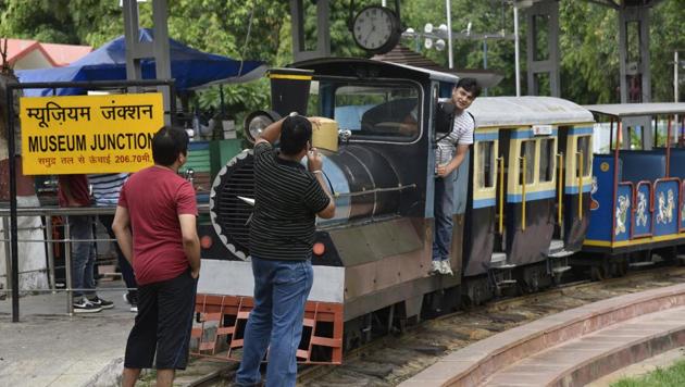 National Rail Museum in New Delhi. (HT Photo)