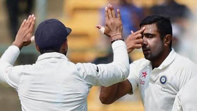 R Ashwin took a jibe at Gujarat Lions coach Brad Hodge, who had criticised Virat Kohli for missing the Dharamsala Test in the Border Gavaskar Trophy.(PTI)