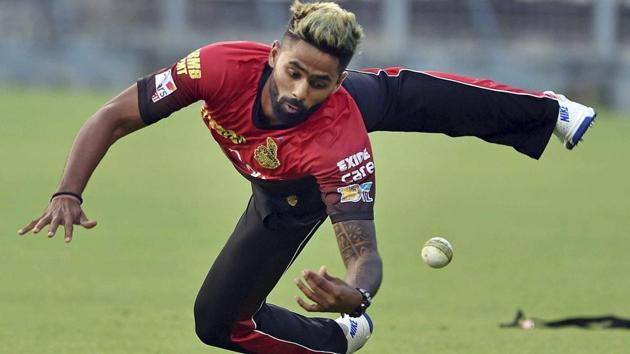 Suryakumar Yadav during a fielding practice session. He has been a consistent performer for KKR. (PTI)