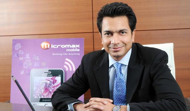 Rahul Sharma, co-founder and executive director, Micromax(Hindustan Times)