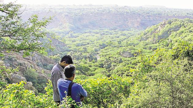 Environmentalists called the exercise an attempt to reduce the state’s forest cover. (HT File Photo) Environmentalists called the exercise an attempt to reduce the state’s forest cover. (HT File Photo)