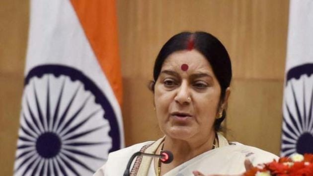 Sushma Swaraj’s comment came in response to a tweet by a netizen who approached her with a news item in Polish media. (PTI File Photo) Sushma Swaraj’s comment came in response to a tweet by a netizen who approached her with a news item in Polish media. (PTI File Photo)