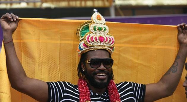 Chris Gayle says Royal Challengers Bangalore (RCB) team is motivated to go all the way to the title Indian Premier League (IPL) and it would be payback time when they take on Sunrisers Hyderabad in the opening encounter on April 5. RCB lost to Sunrisers in the IPL final last year.(Getty Images)