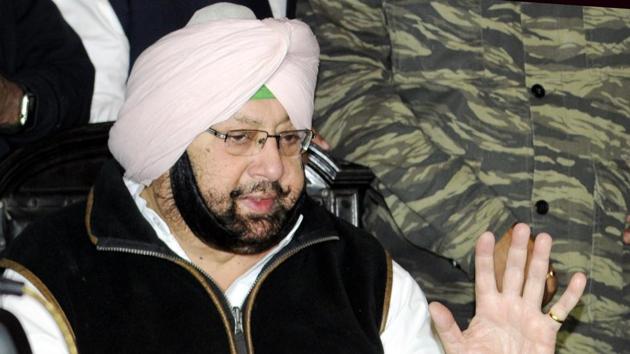 Punjab chief minister Captain Amarinder Singh (HT File Photo) Punjab chief minister Captain Amarinder Singh (HT File Photo)