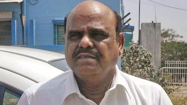 Karnan, who is Dalit, had accused several judges of the Madras high court and an SC judge of corruption, nepotism and casteism(PTI file photo)