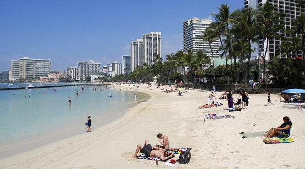 A federal judge in Hawaii blocked US President Donald Trump’s latest travel ban, saying it will harm Hawaii’s universities and tourism industry.(AP File Photo)