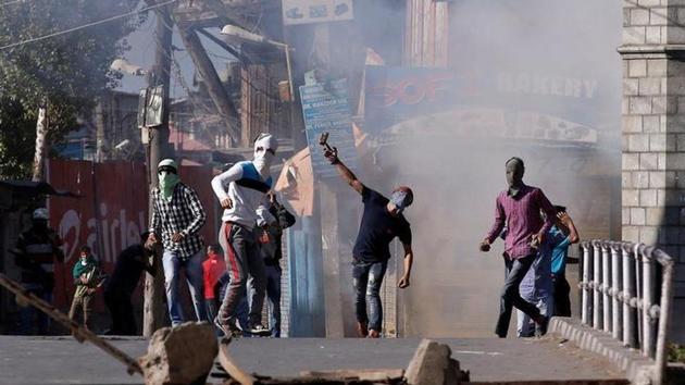 Lashing out at the separatists, Union minister Jitendra Singh on Saturday said whether they were ready to make their children stone-pelters for their “cause”.(Reuters File Photo) Lashing out at the separatists, Union minister Jitendra Singh on Saturday said whether they were ready to make their children stone-pelters for their “cause”.(Reuters File Photo)