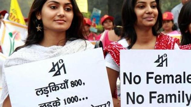 The scheme is aimed to combat the problem of declining child sex ratio and promote girls’ education in the state.(HT File Photo) The scheme is aimed to combat the problem of declining child sex ratio and promote girls’ education in the state.(HT File Photo)