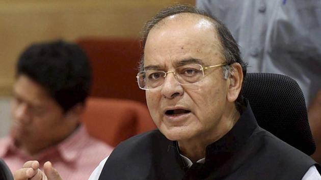 Union finance minister Arun Jaitley at the 13th GST Council meeting at Vigyan Bhawan in New Delhi on March 31, 2017. The government is optimistic of sticking to a July rollout of the Goods and Services tax, a major tax reform.(PTI Photo) Union finance minister Arun Jaitley at the 13th GST Council meeting at Vigyan Bhawan in New Delhi on March 31, 2017. The government is optimistic of sticking to a July rollout of the Goods and Services tax, a major tax reform.(PTI Photo)