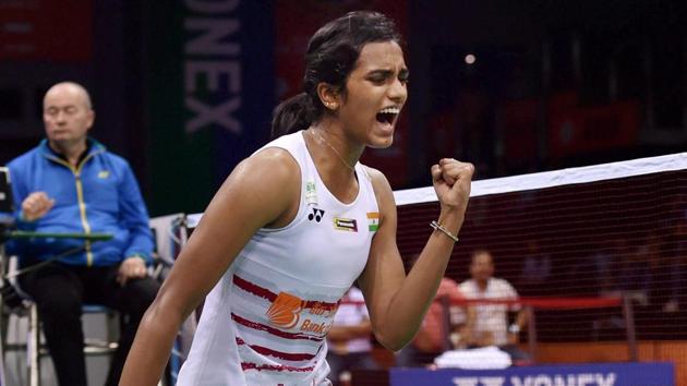 PV Sindhi will face Carolina Marin in the India Open final after defeating Korea's Sung Ji Hyun. (PTI) PV Sindhi will face Carolina Marin in the India Open final after defeating Korea's Sung Ji Hyun. (PTI)