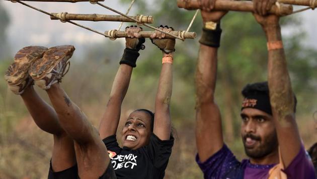 In a new avatar the obstacle race was rechristened The Phoenix Project and the first obstacle race was held in Delhi in December 2016. (Arijit Sen/HT Photo)