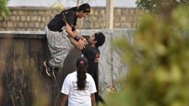 SG Asia is committed to boost the productivity of individuals and organizations by instilling fitness, inspiring athleticism, and inculcating teamwork. (Arijit Sen/HT Photo)
