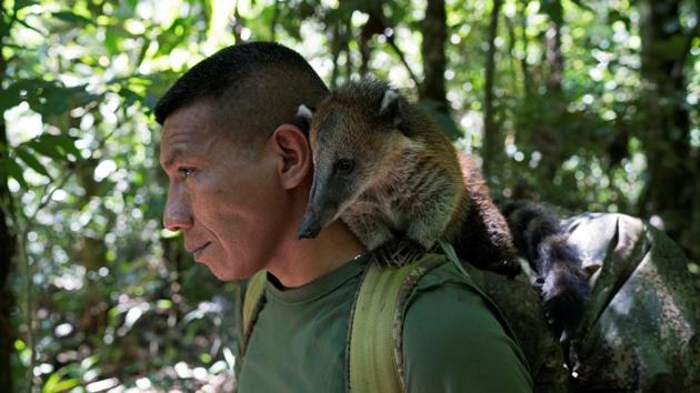 FARC commander Nelson walks with his pet in Los Robles, Colombia. The accord has been heavily criticized for sparing rebels jail time. (Federico Rios/REUTERS) FARC commander Nelson walks with his pet in Los Robles, Colombia. The accord has been heavily criticized for sparing rebels jail time. (Federico Rios/REUTERS)