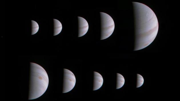 NASA’s Juno spacecraft arrived at Jupiter in 2016 to study our solar system’s largest planet. (NASA)