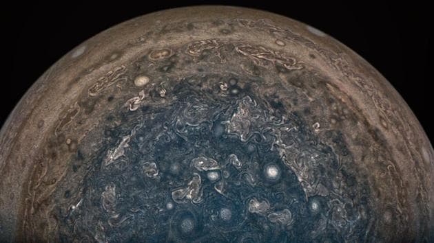 It is the first space mission to operate a solar powered spacecraft at Jupiter and the first space mission to orbit an outer planet from pole to pole. (NASa)