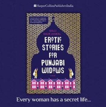 Book cover of the novel ‘Erotic Stories for Punjabi Widows’.