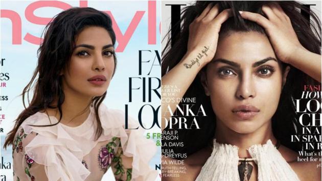 Priyanka Chopra has been on several magazine covers in the last 2-3 years.