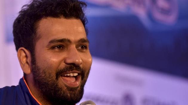 Mumbai Indians captain Rohit Sharma is just happy that he has recovered from the injuries he suffered though he has not tested himself in match situations much. He is looking ahead to a successful Indian Premier League (season), hoping to lead Mumbai to their third IPL title. (Kunal Patil/HT Photo)