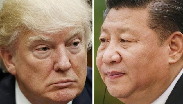 Trump’s comments in an interview with the Financial Times come just days before he is set to host Chinese President Xi Jinping at his Mar-a-Lago estate in South Florida.(AP) Trump’s comments in an interview with the Financial Times come just days before he is set to host Chinese President Xi Jinping at his Mar-a-Lago estate in South Florida.(AP)