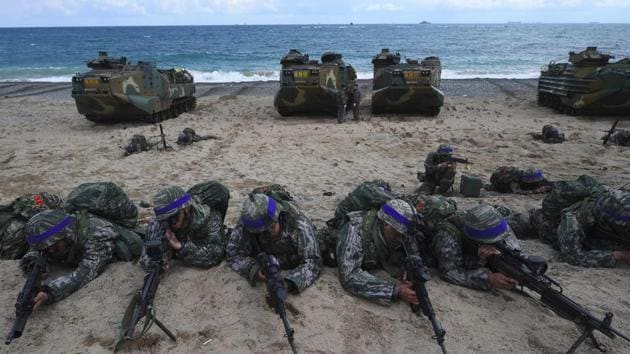 South Korea, Japan, US hold drill against North Korea submarines ...