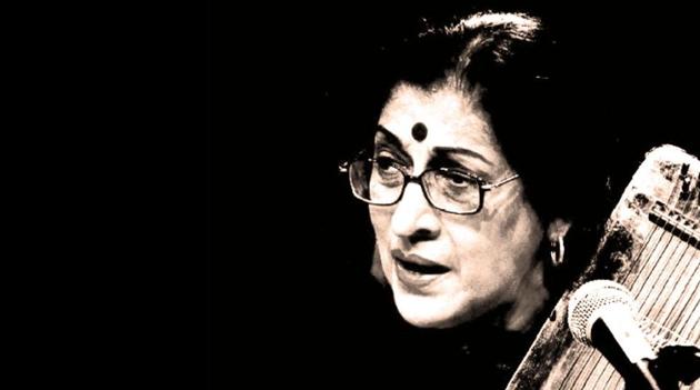 Kishori Amonkar passed away at the age of 84 in Mumbai.(All India Radio Twitter) Kishori Amonkar passed away at the age of 84 in Mumbai.(All India Radio Twitter)