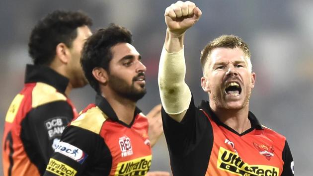 David Warner will be looking to repeat his last year’s performance for Sunrisers Hyderabad in IPL. (Hindustan Times) David Warner will be looking to repeat his last year’s performance for Sunrisers Hyderabad in IPL. (Hindustan Times)