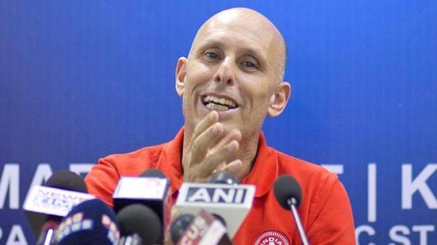 India coach Stephen Constantine is hopeful that a young team will take India to the 2019 Asian Cup finals.(AP)