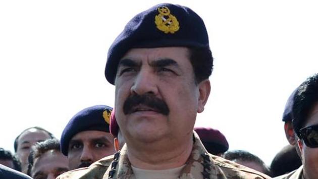 File photo of former Pakistan Army chief Raheel Sharif attending a ceremony at Gwadar port in Balochistan in November 2016.(AFP)