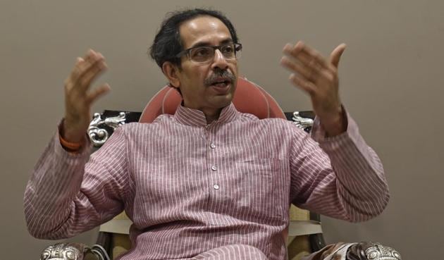 Shiv Sena chief Uddhav Thackeray.(HT file)