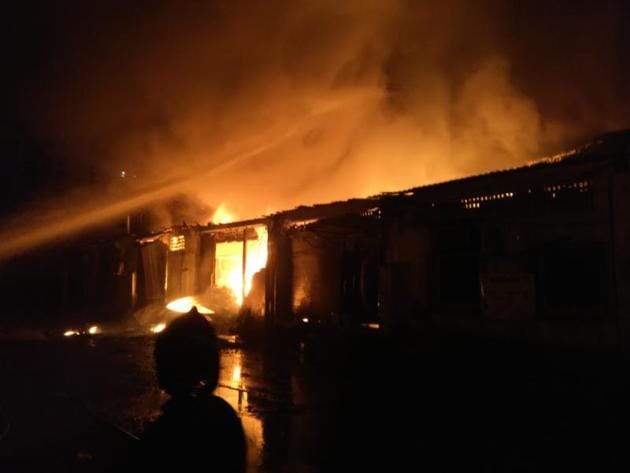 According to officials, the cause of fire is suspected to be a short circuit(HT)