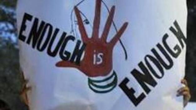 A senior Kolkata Police officer said that an Assamese woman lodged a complaint on Tuesday that the accused raped her several times during the past nine months and forced her to abort twice.(HT File Photo) A senior Kolkata Police officer said that an Assamese woman lodged a complaint on Tuesday that the accused raped her several times during the past nine months and forced her to abort twice.(HT File Photo)