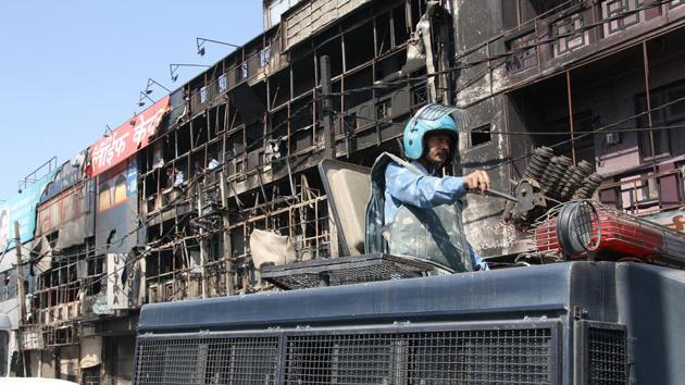 The majority of the destruction during the violence in February 2016 was in Rohtak. (Manoj Dhaka/HT File Photo) The majority of the destruction during the violence in February 2016 was in Rohtak. (Manoj Dhaka/HT File Photo)