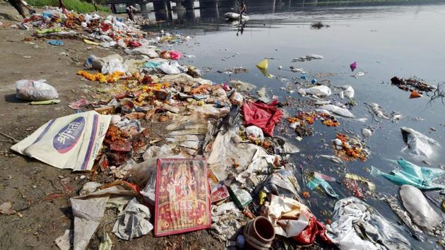 Recently, the Uttarakhand high court declared the Ganga and Yamuna living entities, bestowing on them same legal rights as a person, a move that could help in efforts to clean the pollution-choked rivers. (Manvender Vashist / PTI)
